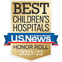 U.S. News & World Report Honor Roll Badge 2021-2022